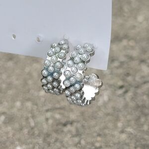 2 for $14! Silver Hoop Earrings NWOT